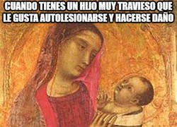 Enlace a A este ritmo no sé si tengo ya un hijo o una momia viva con tantas vendas...