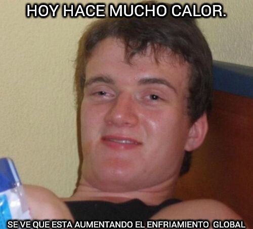 Colega_fumado - Mucho calor.