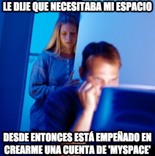mujer,marido,internet,myspace,espacio