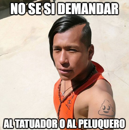 Meme_otros - No sé a quién demandar