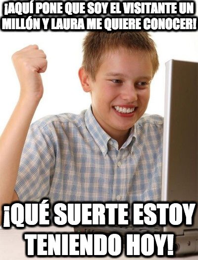 Novato_internet - Un tipo con suerte
