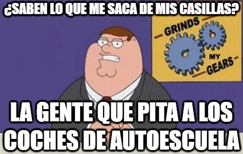 Peter_griffin - ¿Qué esperan conseguir? ¿ponerle más nervioso?