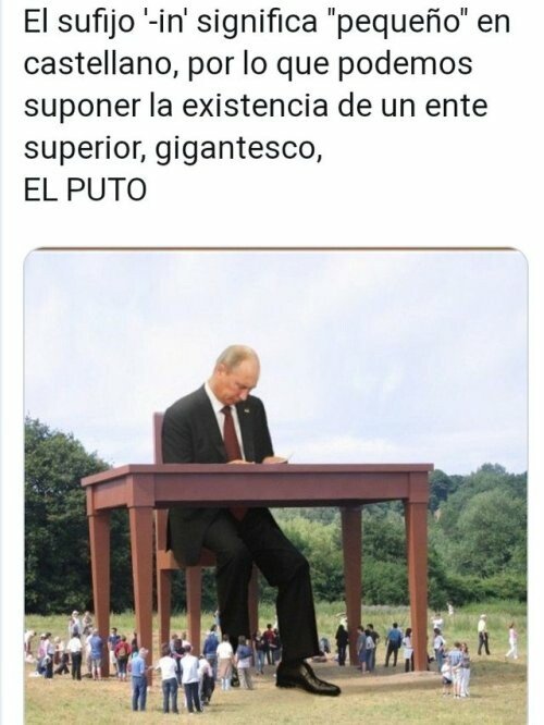Meme_otros - Aunque no lo creas, hay algo más grande que Putin