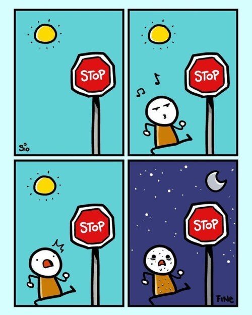 Otros - ¿Hasta cuándo tengo que seguir respetando la señal?