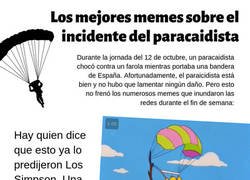 Enlace a Los mejores memes sobre el incidente del paracaidista
