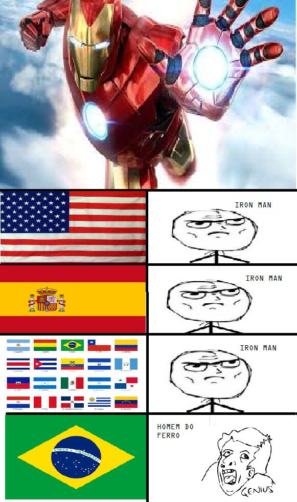 Genius - Como se le llama a Iron Man en diferentes regiones