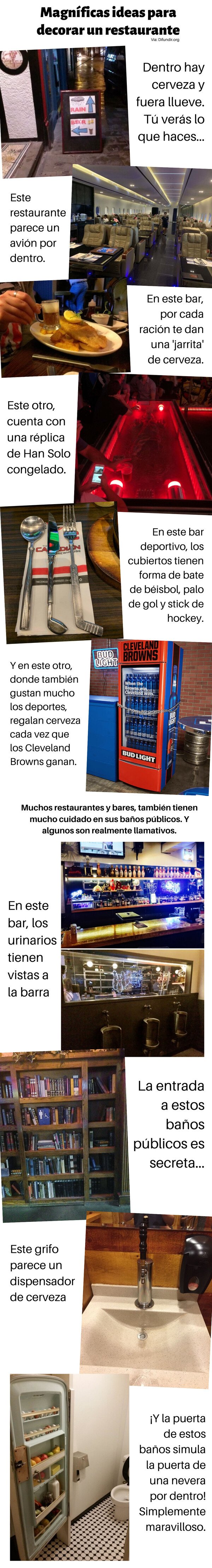 Otros - Ideas espectaculares para decorar tu restaurante