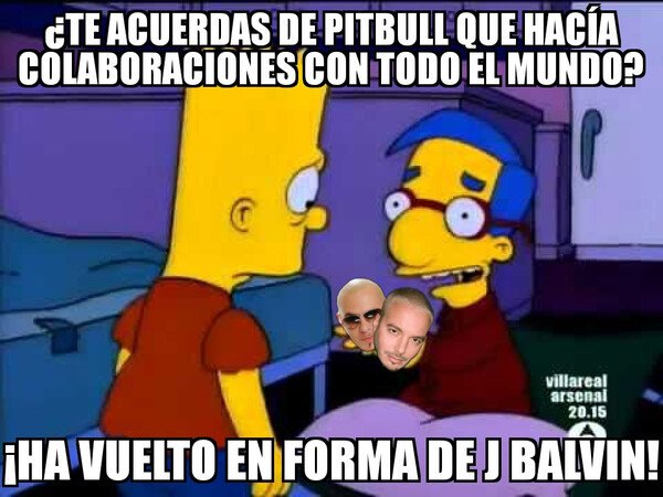 Meme_otros - J Balvin es el nuevo Pitbull