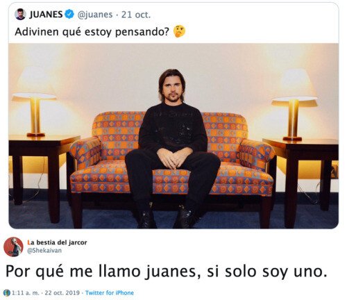 Juan,Juanes,pensar,uno