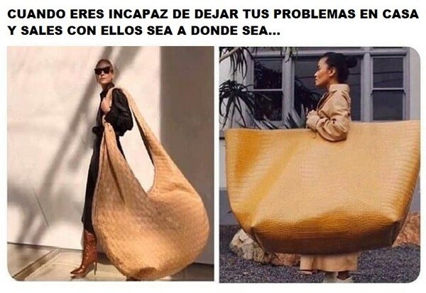 Meme_otros - ¿Dejar los problemas en casa? No... para qué