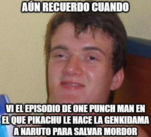 Colega_fumado - Recuerdos del anime
