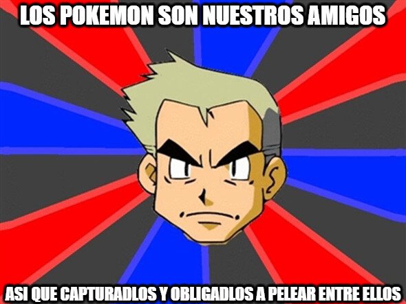 profesor oak,pokémon,amigos,pelea