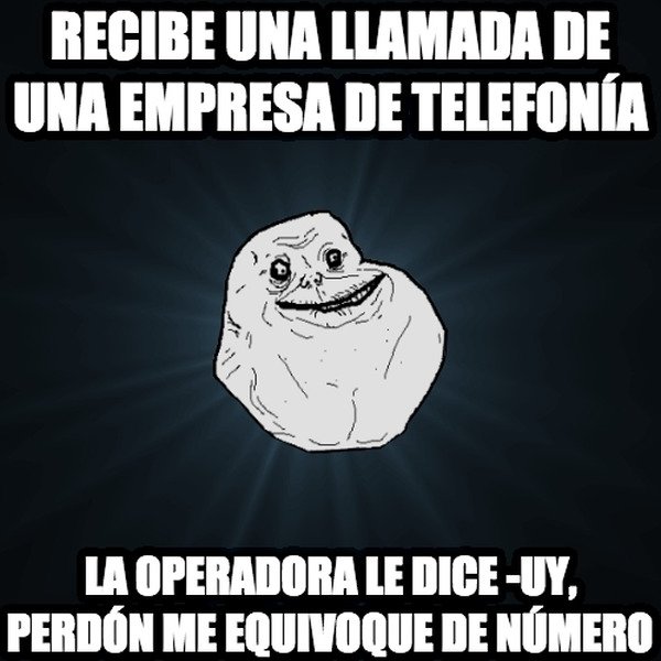 Meme_forever_alone - Ni con las empresas