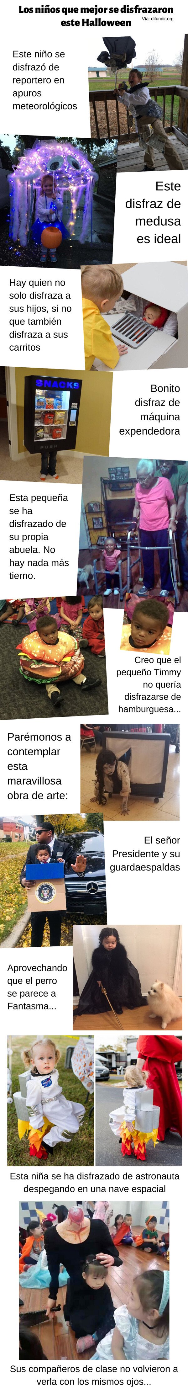 Meme_otros - Los niños que mejor se han disfrazado para este Halloween