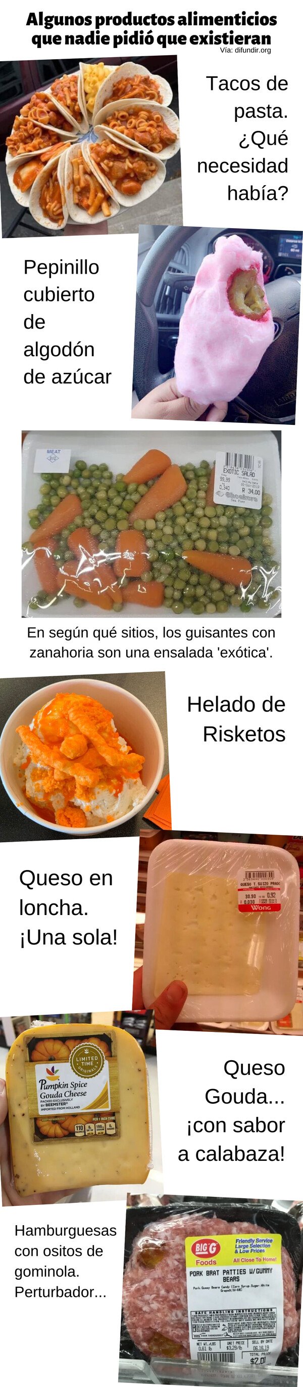 Meme_otros - Algunos productos alimenticios que nadie pidió que existieran