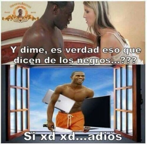 Meme_otros - Perdón por el racismo