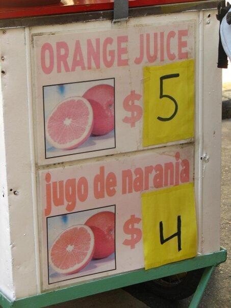 Otros - Orange juice...