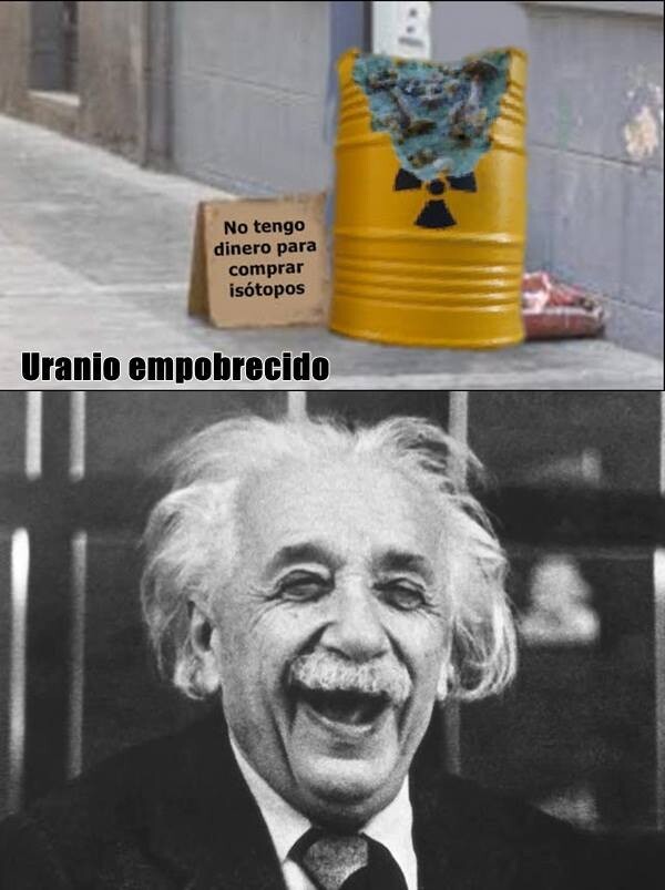 ciencia,Einstein,empobrecido,pobre,uranio