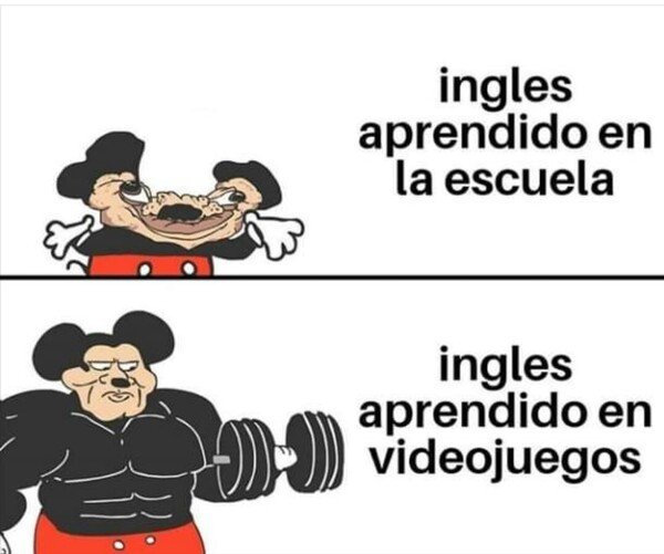 Inglés,Mickey Mouse,Videojuegos