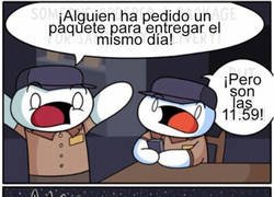 Enlace a Los repartidores no dan abasto