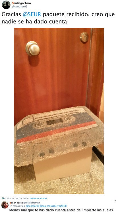 Otros - ¿Un paquete? Yo ahí no veo nada...