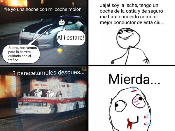 Allthethings - Esto no es NFS, si te chocas, no quedas intacto