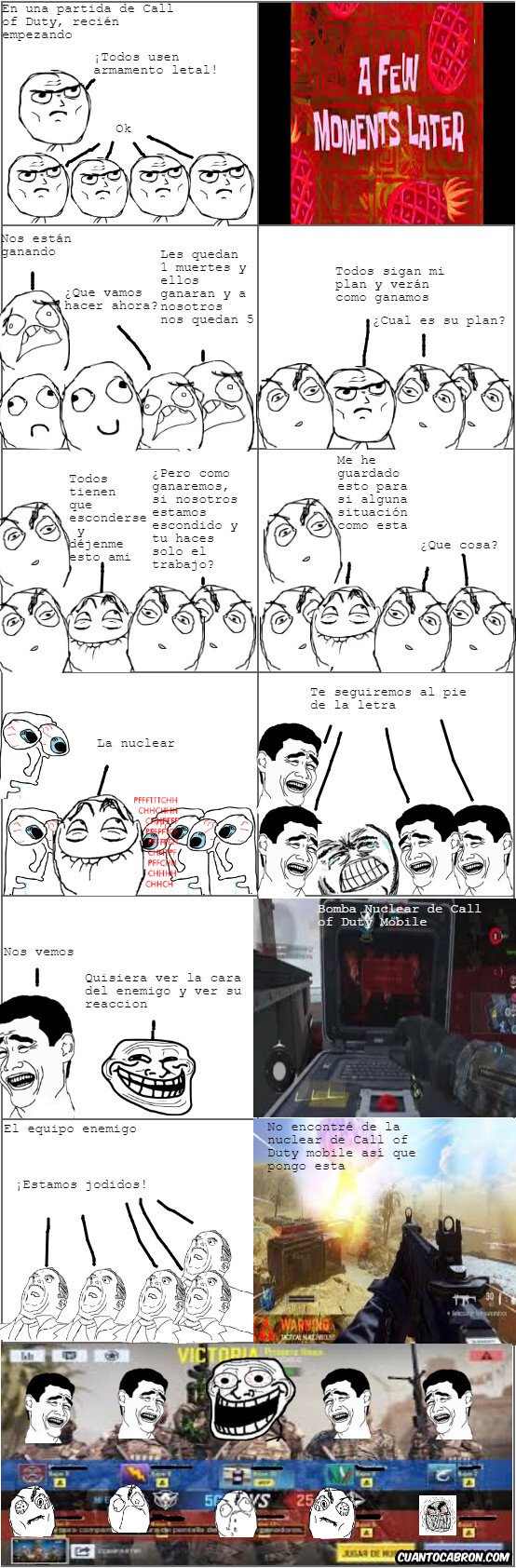 Trollface - Solo puedo matar a 2 y luego me matan