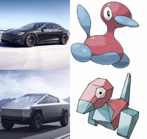 coche,Pokémon,Porygon,Tesla