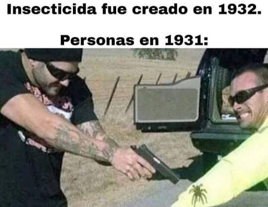 Meme_otros - Así se combatían los bichos antes