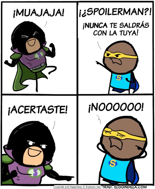 Otros - ¡Spoilerman ataca de nuevo!