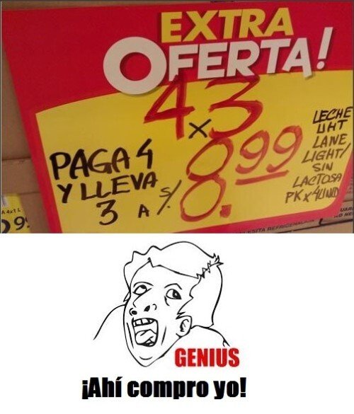 Meme_otros - ¡Menudo ofertón!