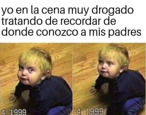 Meme_otros - Cuidado con lo que tomas antes de las comidas familiares