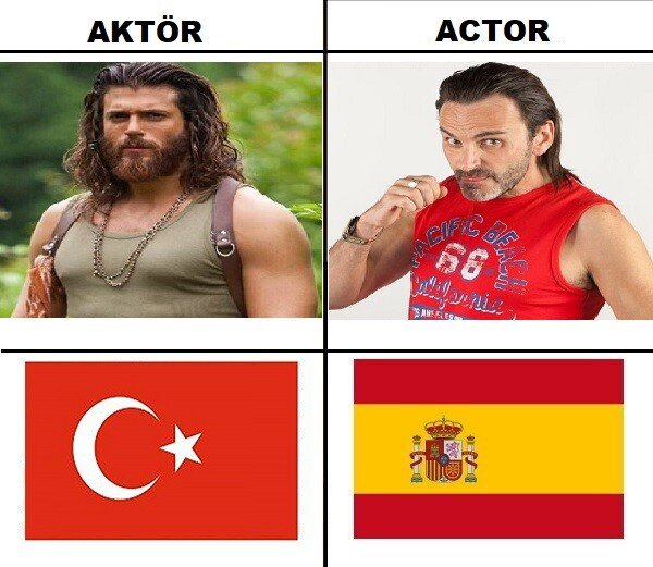 Meme_otros - Son casi dos gotas de agua, sólo les diferencia el idioma...