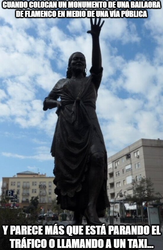 Meme_otros - Igual el lugar no ha sido el más apropiado para este monumento...