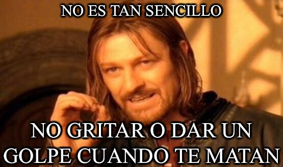 Boromir - Lo que provocan los videojuegos