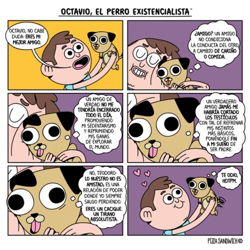 Otros - Octavio, el perro existencialista