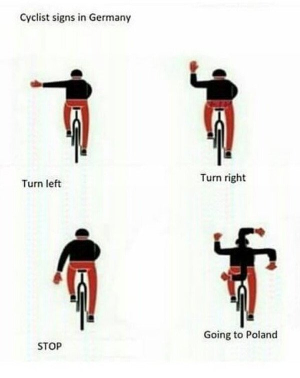 Otros - Los gestos de los ciclistas alemanes