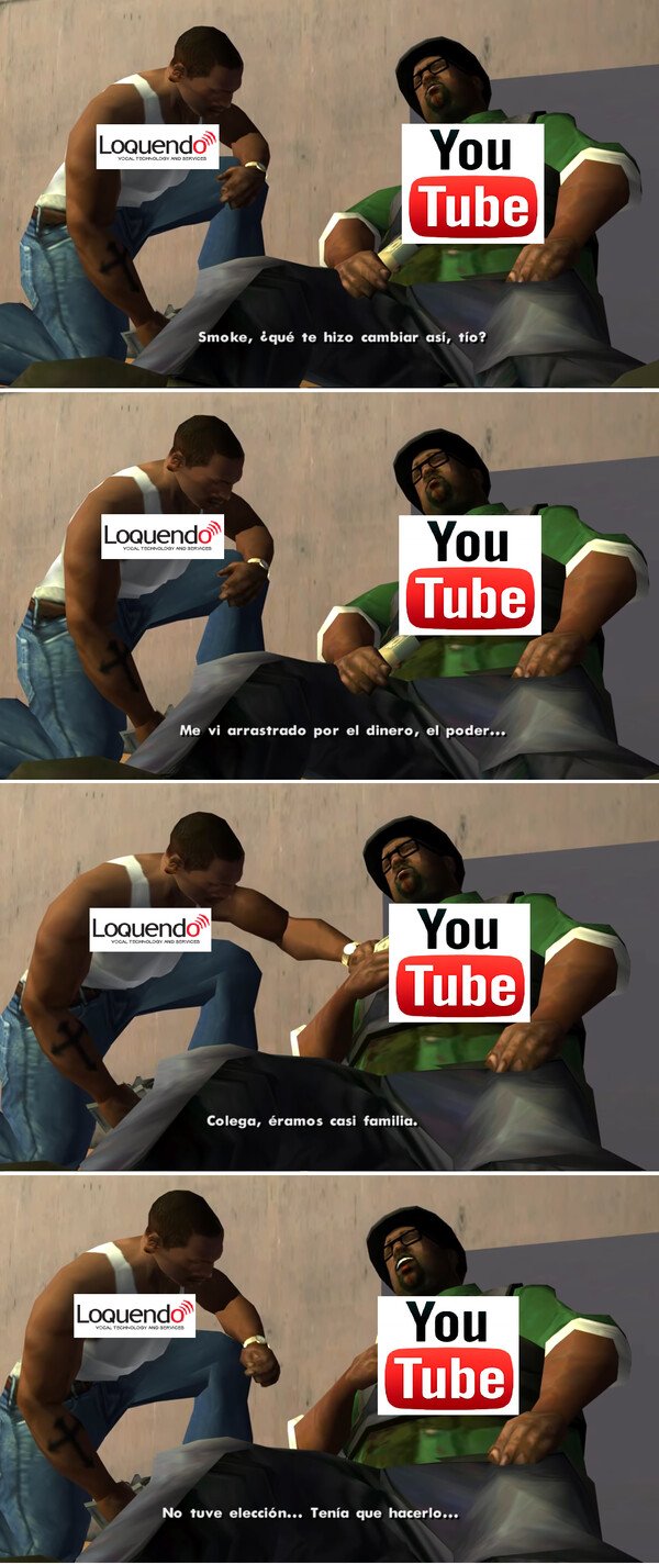 Mix - Cuando descubres que loquendo ya no es bienvenido en youtube