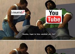 Enlace a Cuando descubres que loquendo ya no es bienvenido en youtube