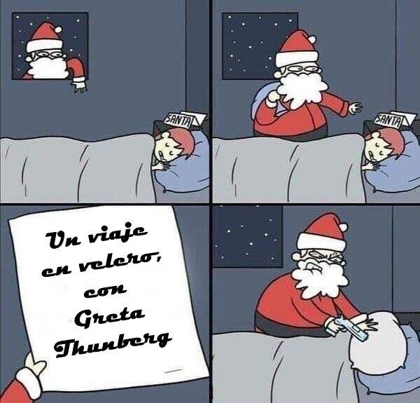 Meme_otros - Hasta los renos está Papá Noel de la cría.