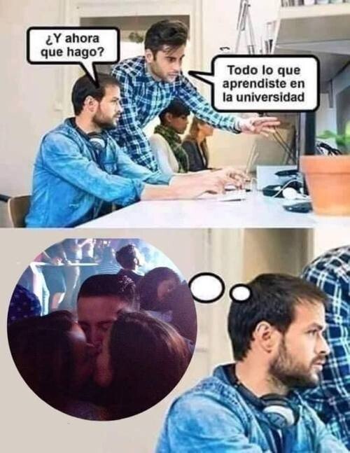 Meme_otros - Cuando tus conocimientos adquiridos no son suficiente