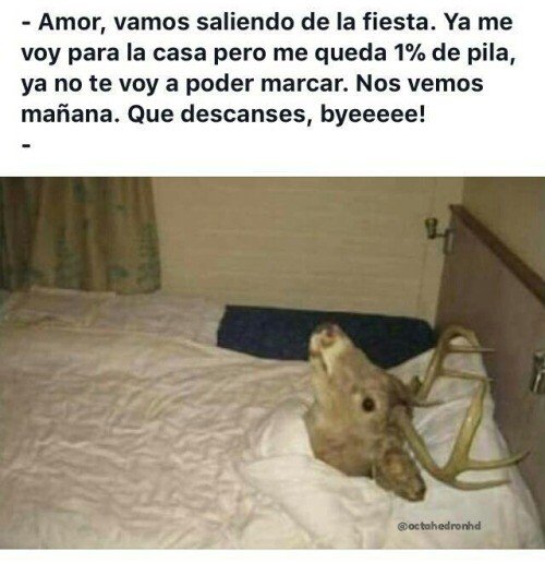 Otros - Los cuernos me van a rayar el cabecero de la cama