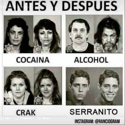 Otros - Si es que te cambia hasta la cara