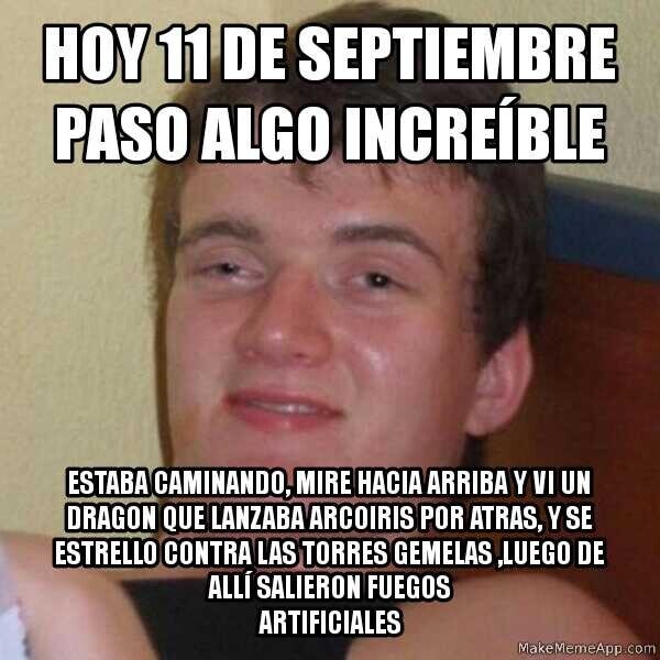 Colega_fumado - Yo vi un dinosaurio volador