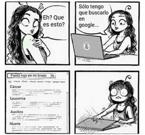 Otros - Nunca busques casos médicos en Internet. Es todo negatividad.
