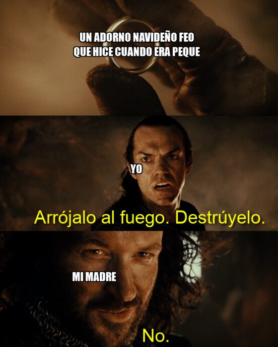 Meme_otros - La decoración navideña de las madres