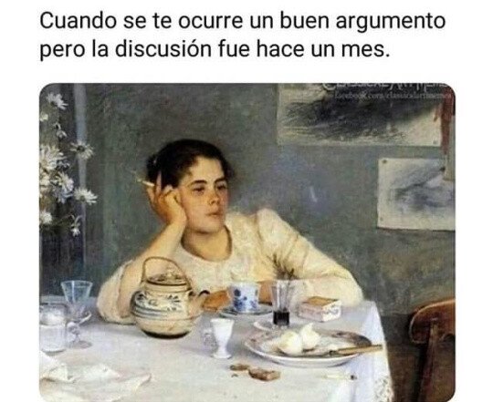 Otros - Las buenas ideas me suelen venir a destiempo