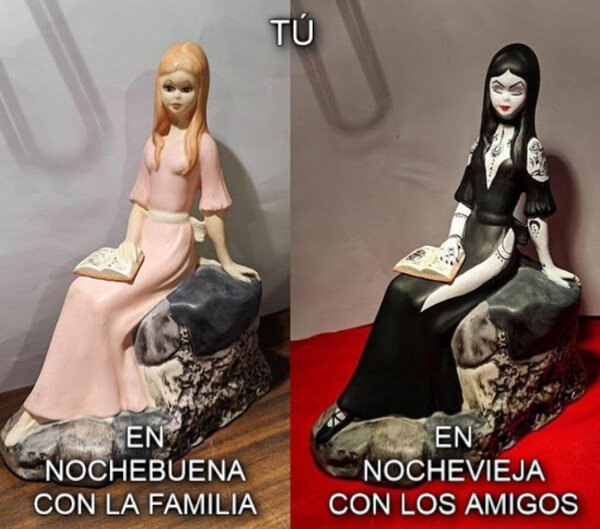 Meme_otros - La misma persona pero en dos noches tan distintas...