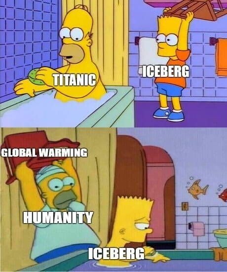 cambio climático,hielo,humanos,iceberg,titanic,venganza
