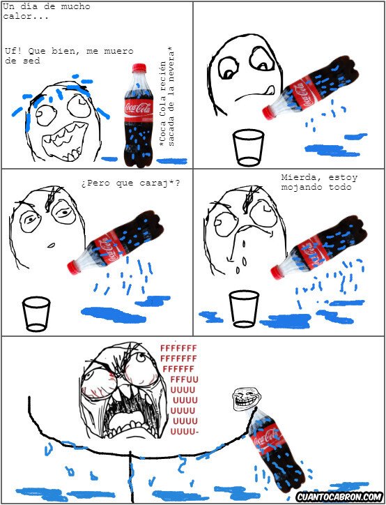 Ffffuuuuuuuuuu - Maldito sudor de botellas